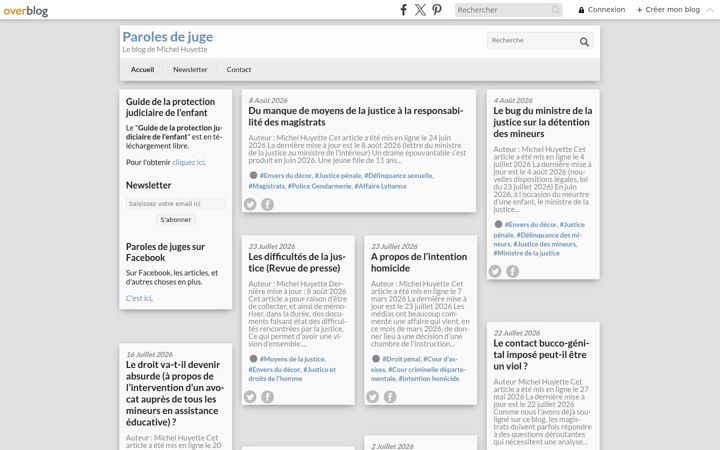 Screenshot of huyette.net