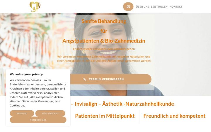 Screenshot of huynh-zahnarzt.de