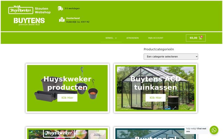 Screenshot of huyskweker-stoutenwebshop.nl