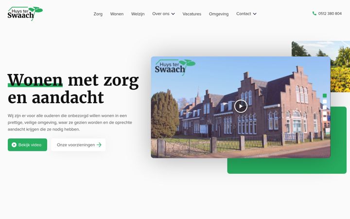 Screenshot of huysterswaach.nl