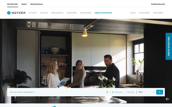 Screenshot di huyzen.be