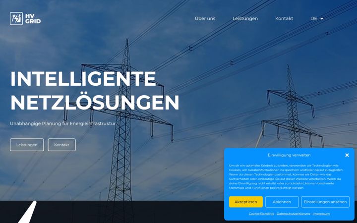 Screenshot ta' hv-grid.de