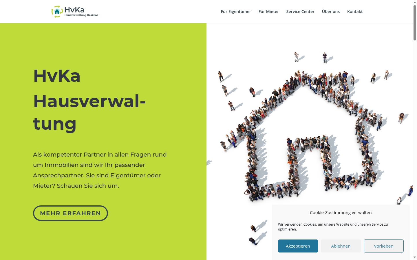 Screenshot tal-banner tal-kunsens muri qabel kwalunkwe interazzjoni