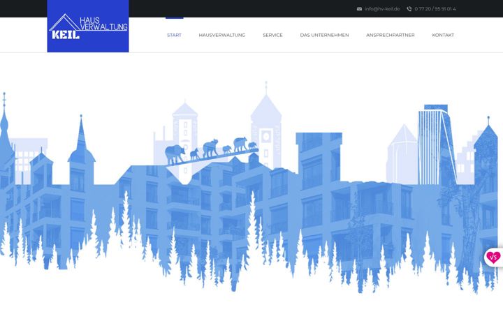 Screenshot of hv-keil.de