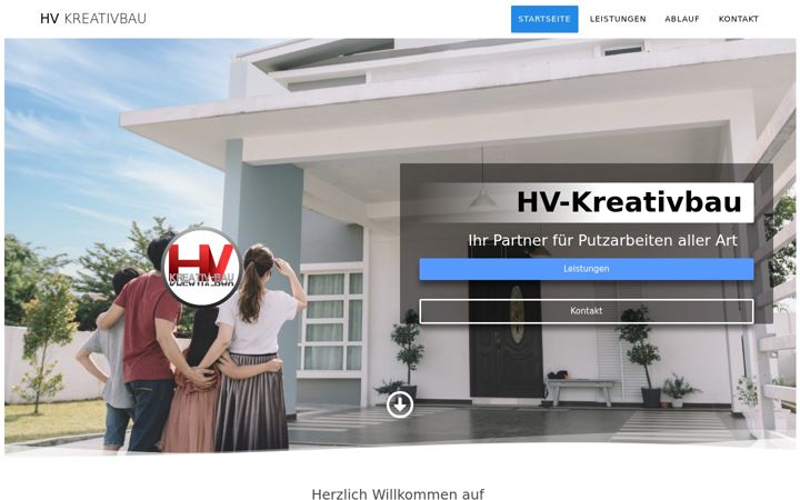 Screenshot ta' hv-kreativbau.de