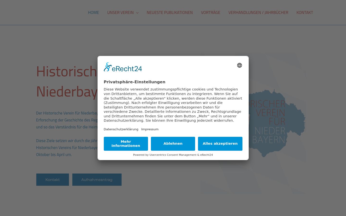 Screenshot tal-banner tal-kunsens muri qabel kwalunkwe interazzjoni