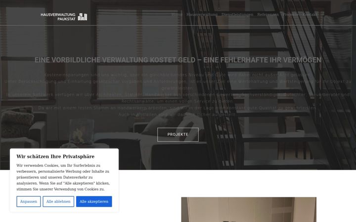 Screenshot of hv-paukstat.de