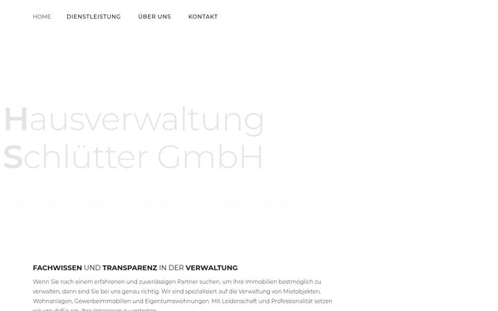 Screenshot of hv-schluetter-gmbh.de