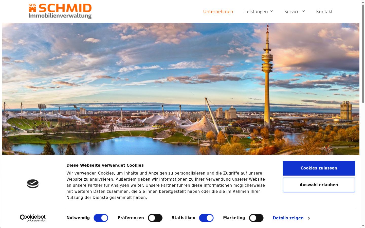 Screenshot tal-banner tal-kunsens muri qabel kwalunkwe interazzjoni