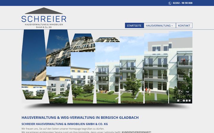Screenshot of hv-schreier.de