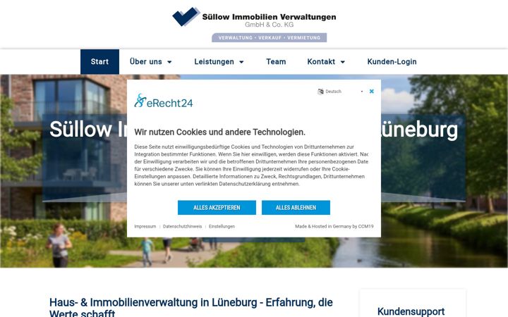 Screenshot of hv-suellow.de