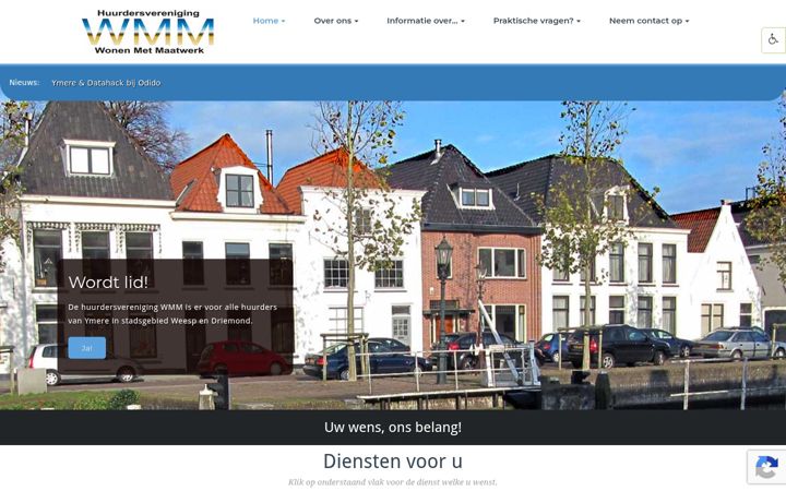 Screenshot of hv-wmm.nl