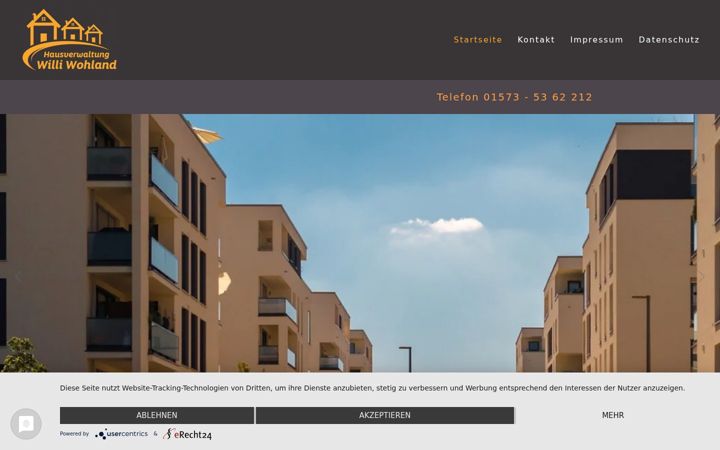 Screenshot of hv-wohland.de