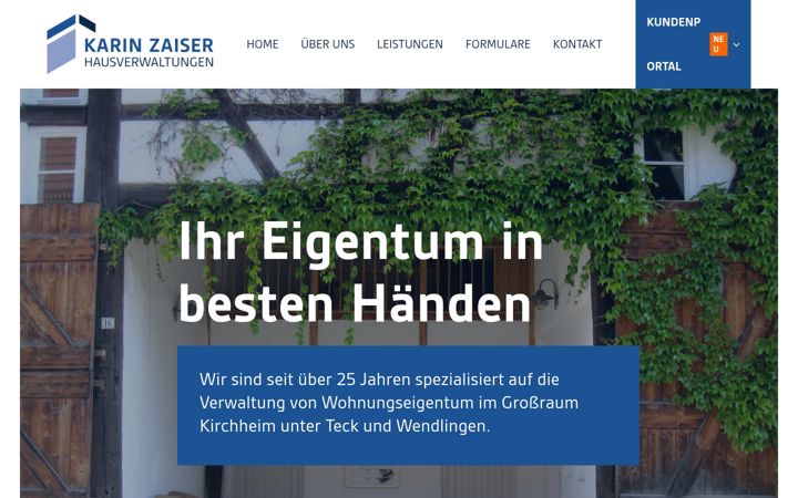 Screenshot of hv-zaiser.de