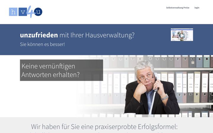 Screenshot of hv4u.de