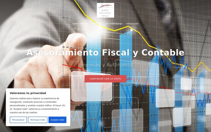 Screenshot of hvabogados.com