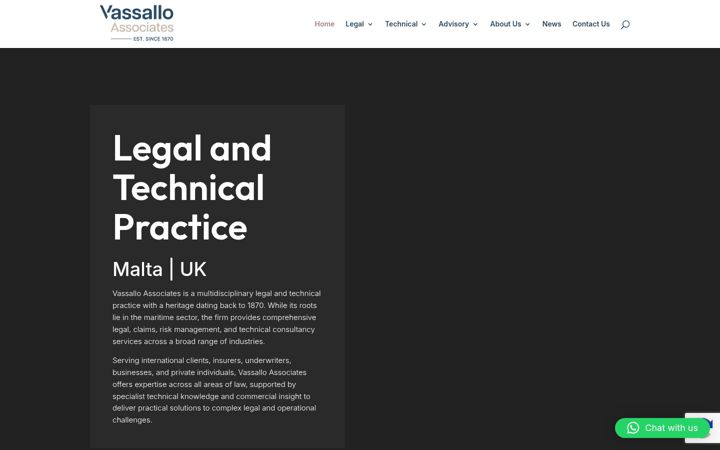Screenshot of hvassallo.com