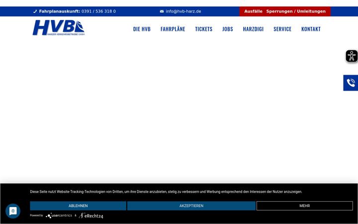 Screenshot ta' hvb-harz.de