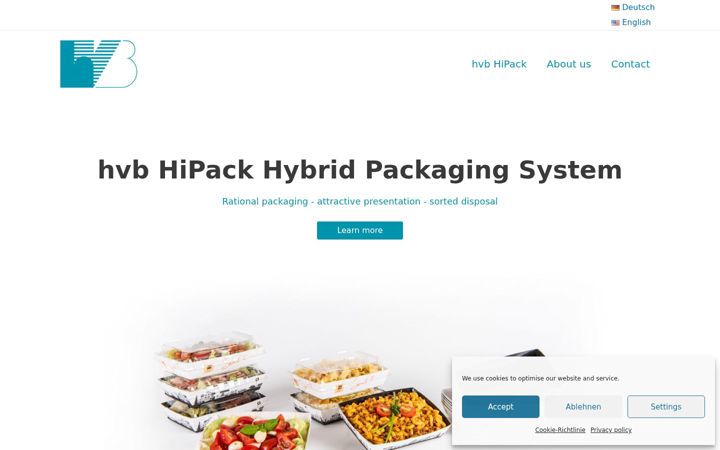 Screenshot of hvb.ch