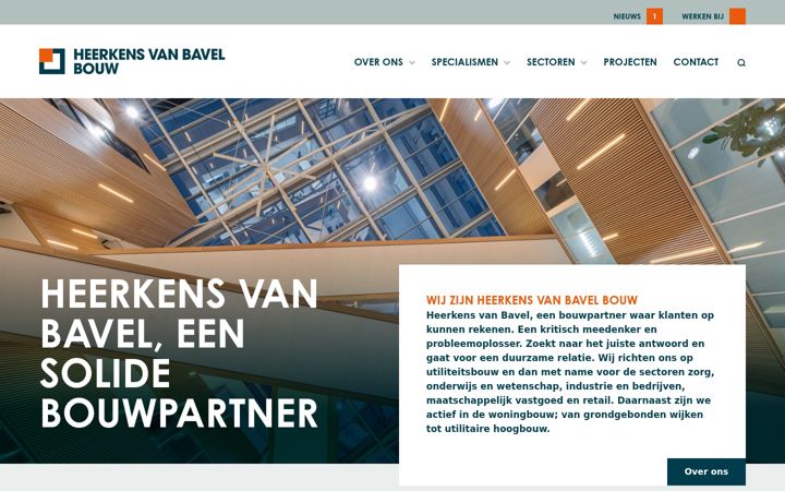 Screenshot of hvb.nl