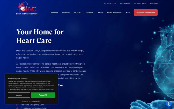 Screenshot of hvcmd.com