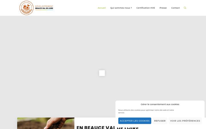 Screenshot of hve-beaucevaldeloire.fr