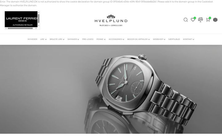 Screenshot of hvelplund.dk