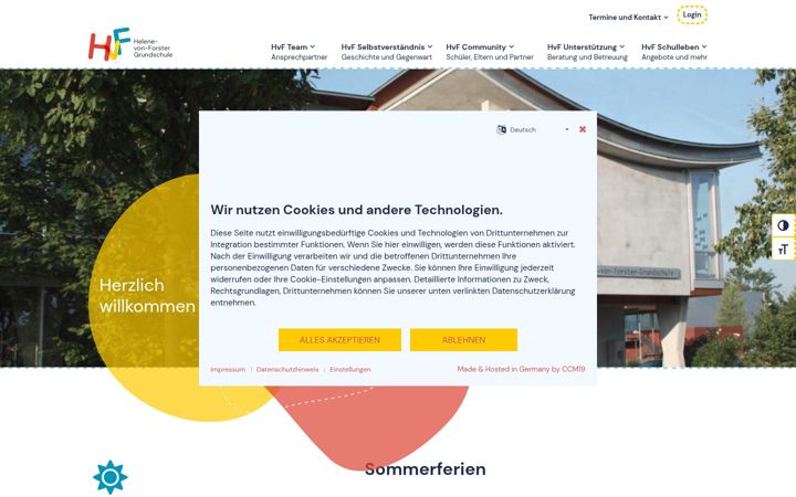 Screenshot ta' hvf-gs.de