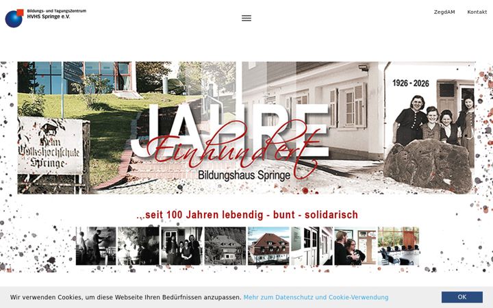 Screenshot of hvhs-springe.de