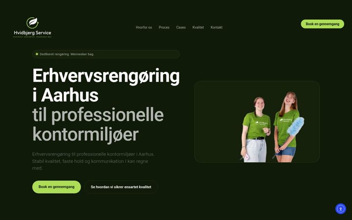 Screenshot von hvidbjerg-service.dk