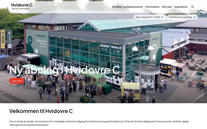 Screenshot of hvidovrec.dk