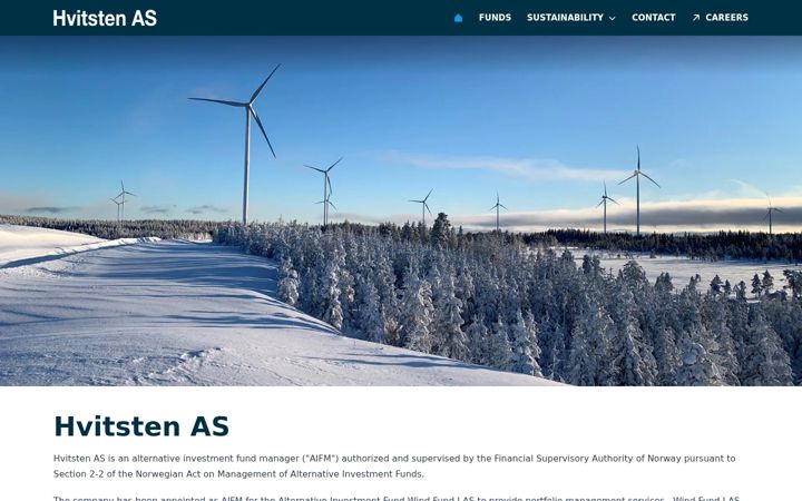 Screenshot of hvitstenas.com