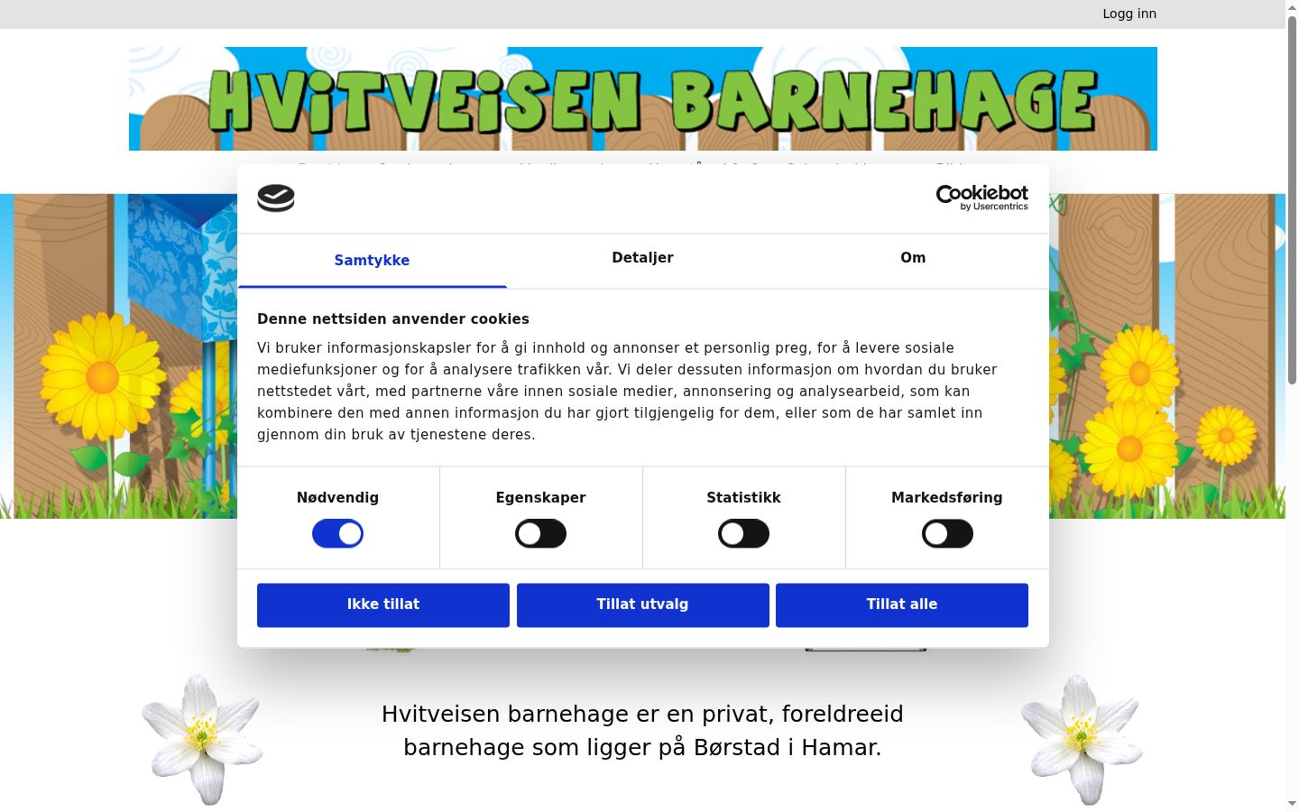 Screenshot tal-banner tal-kunsens muri qabel kwalunkwe interazzjoni