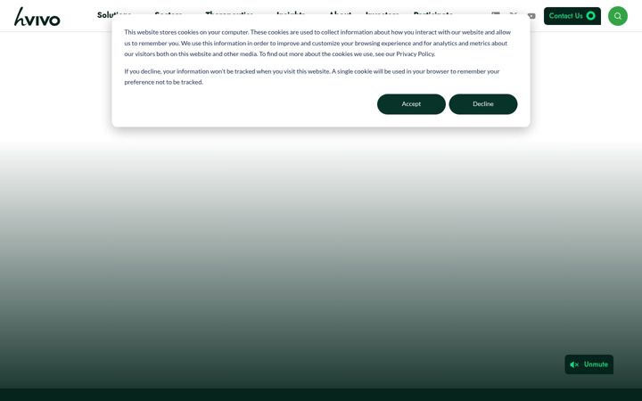 Screenshot of hvivo.com