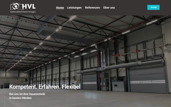 Posnetek zaslona hvl-gmbh.de