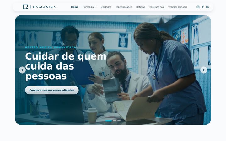 Screenshot of hvmaniza.com