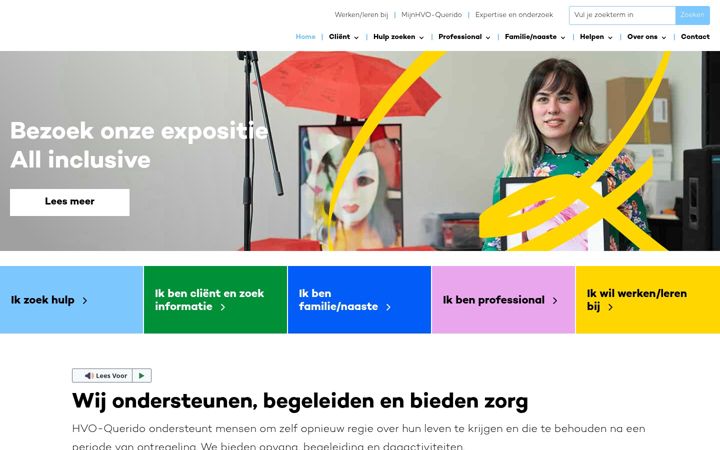 Skærmbillede af hvoquerido.nl