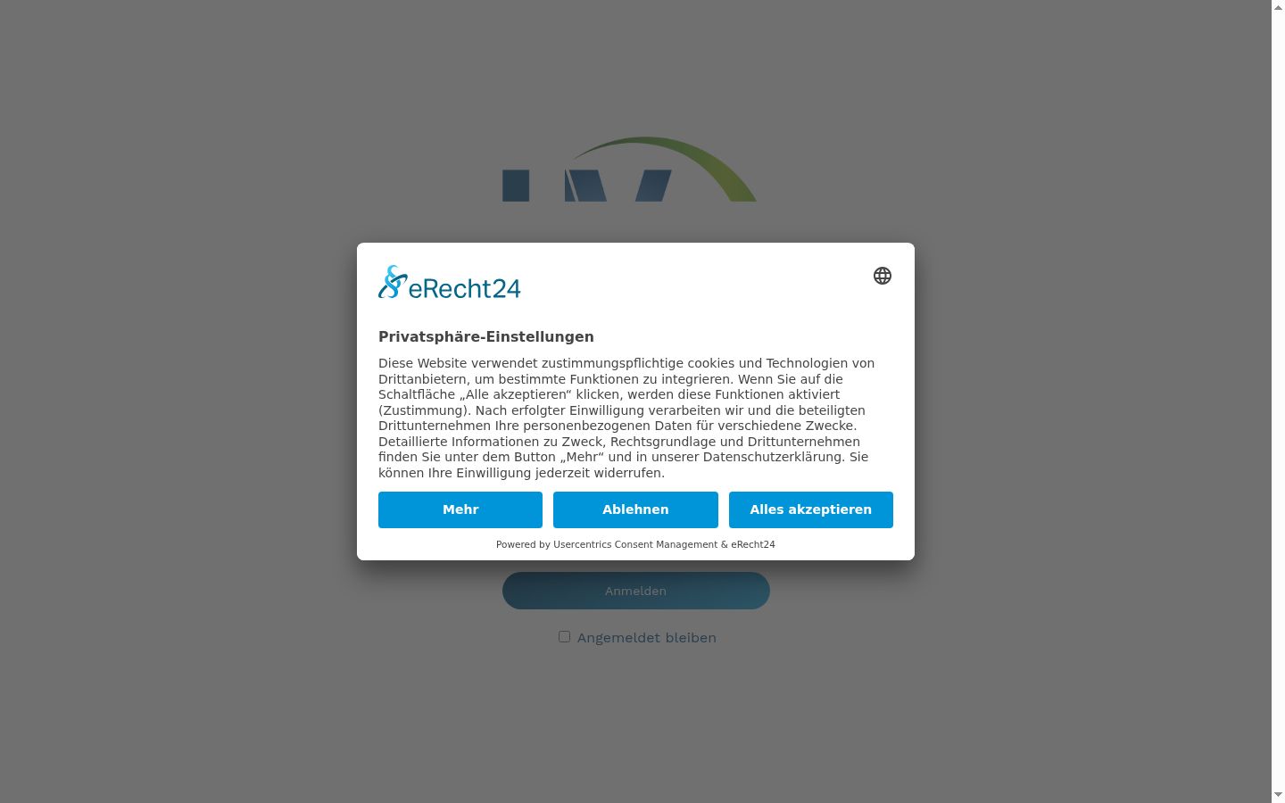 Zrzut ekranu banera zgody wyświetlanego przed jakąkolwiek interakcją