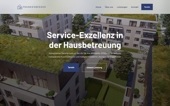 Screenshot of hvw-frankenberger.de