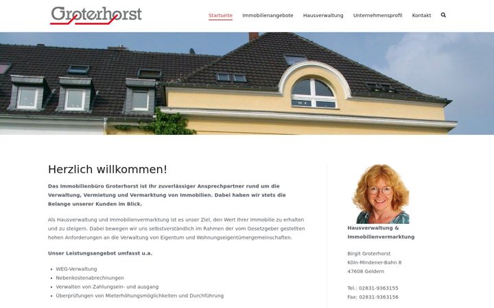 Screenshot ta' hvw-groterhorst.de