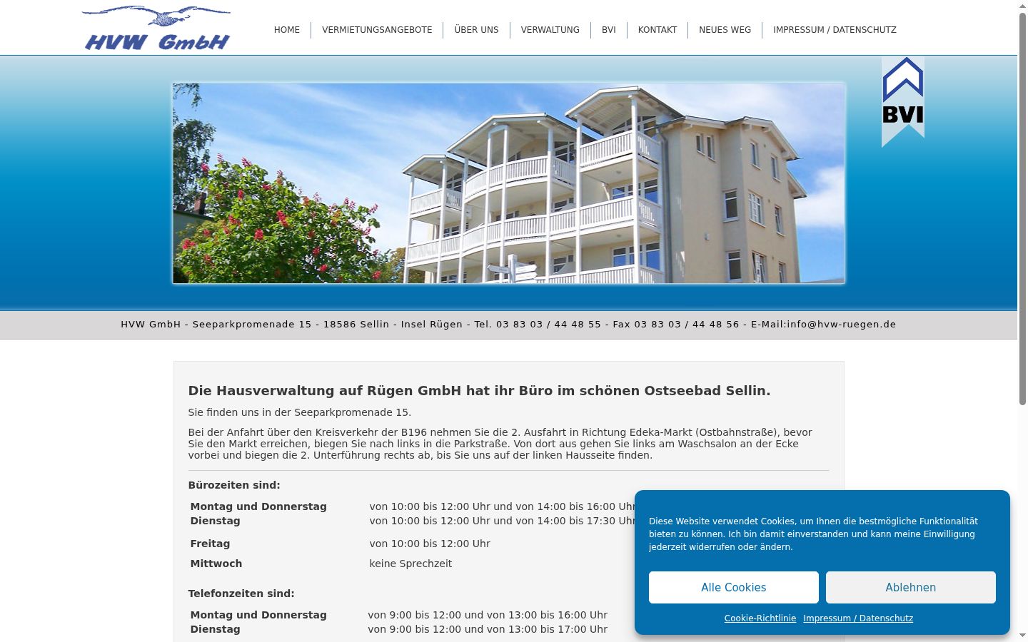 Screenshot tal-banner tal-kunsens muri qabel kwalunkwe interazzjoni