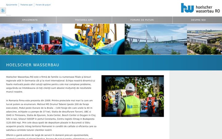 Screenshot of hw-dewatering.ro