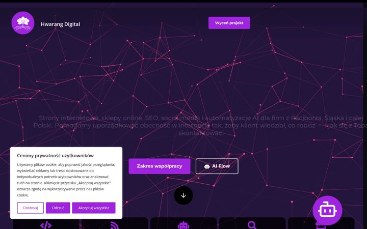 Screenshot of hwarang.com.pl