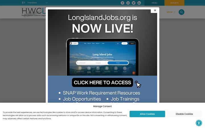 Screenshot of hwcli.com