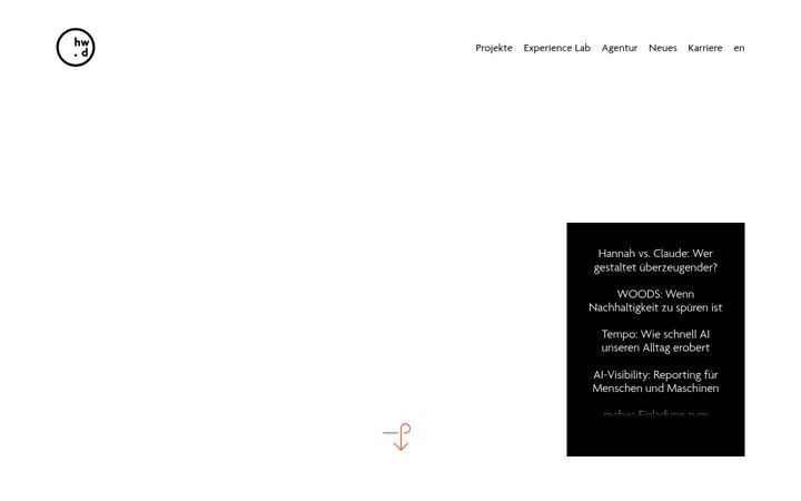 Screenshot of hwdesign.de
