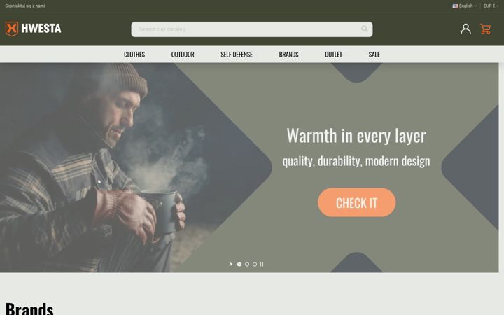 Screenshot of hwesta.eu