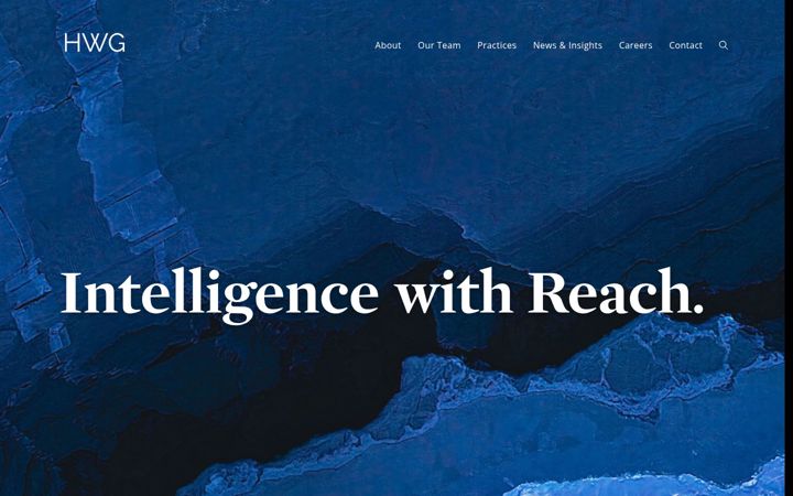 Screenshot of hwglaw.com