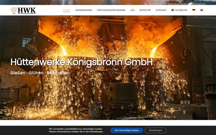 Screenshot of hwk1365.de