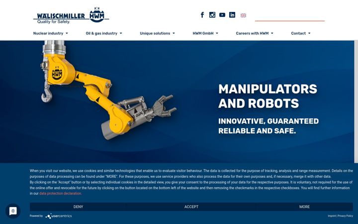 Screenshot of hwm.com