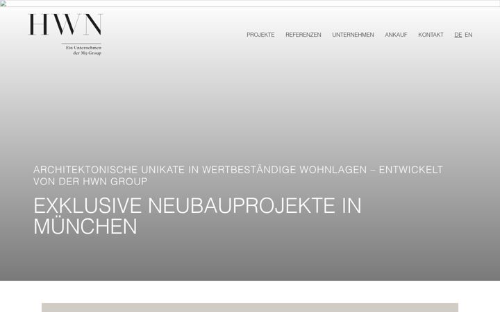 Screenshot of hwn-group.de